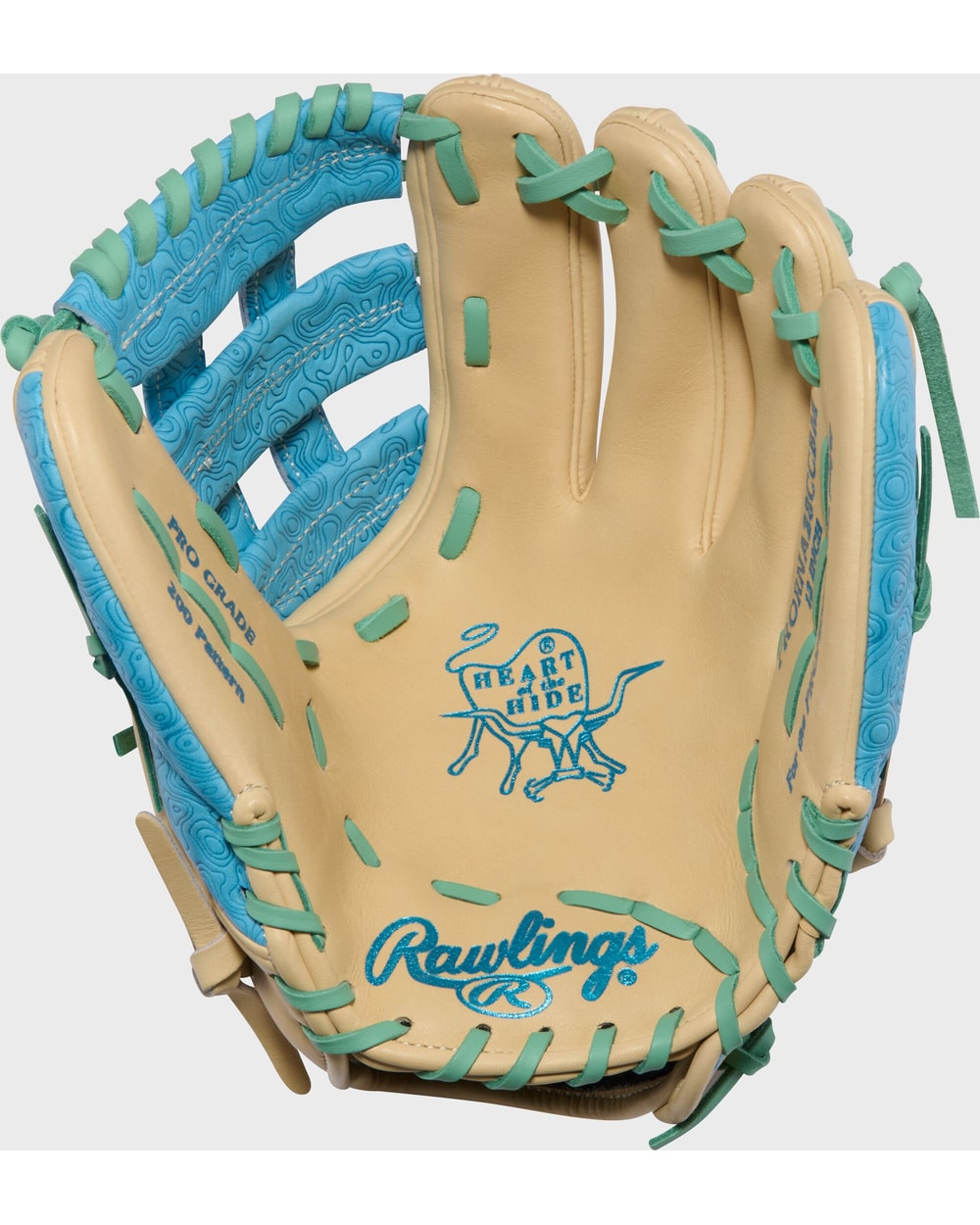 Rawlings Nolan Arenado Heart of the Hide R2G 12" Infield Glove (2027) – palm view