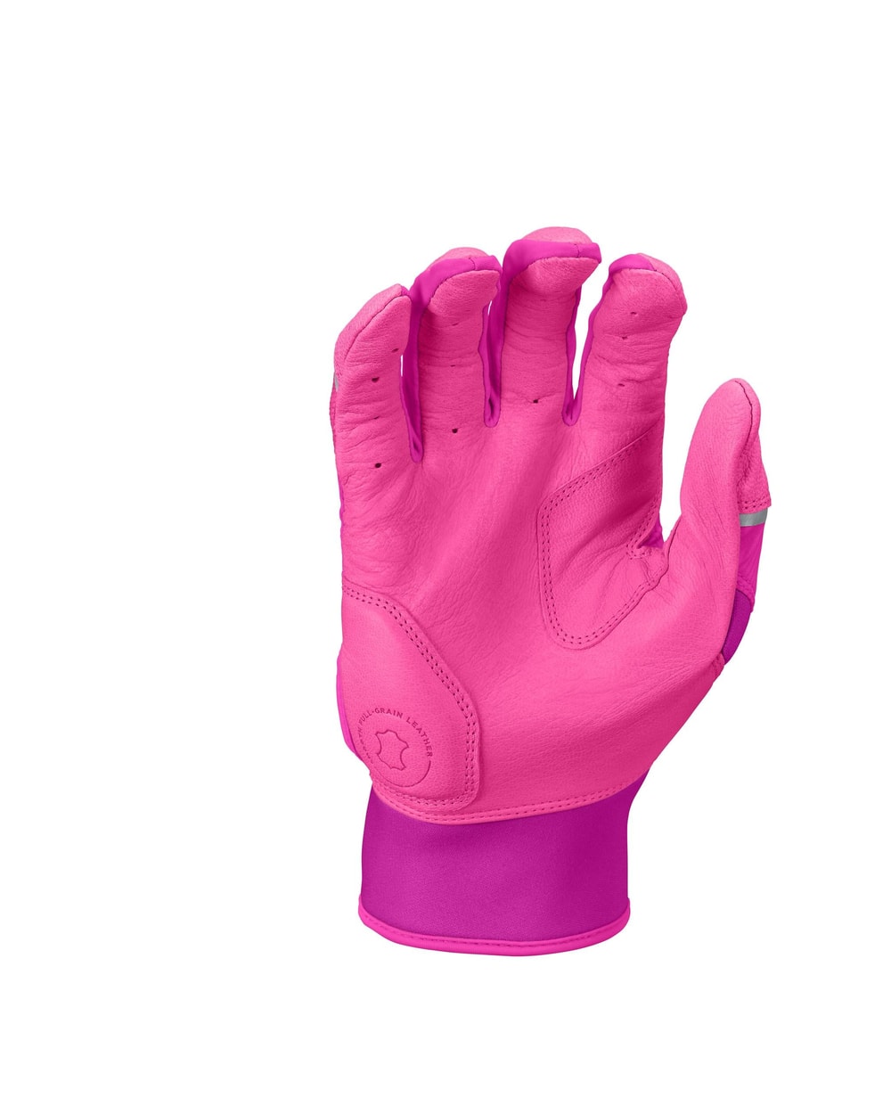 Rawlings Workhorse Youth Batting Gloves Pink - palm