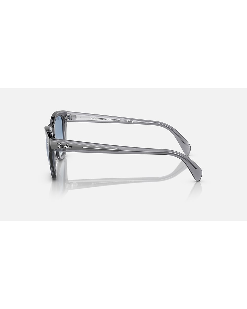 Ray-Ban RB0707S - Polished Transparent Grey/Blue