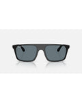 Ray-Ban RB2222F - Polished Black/Dark Blue Polarized