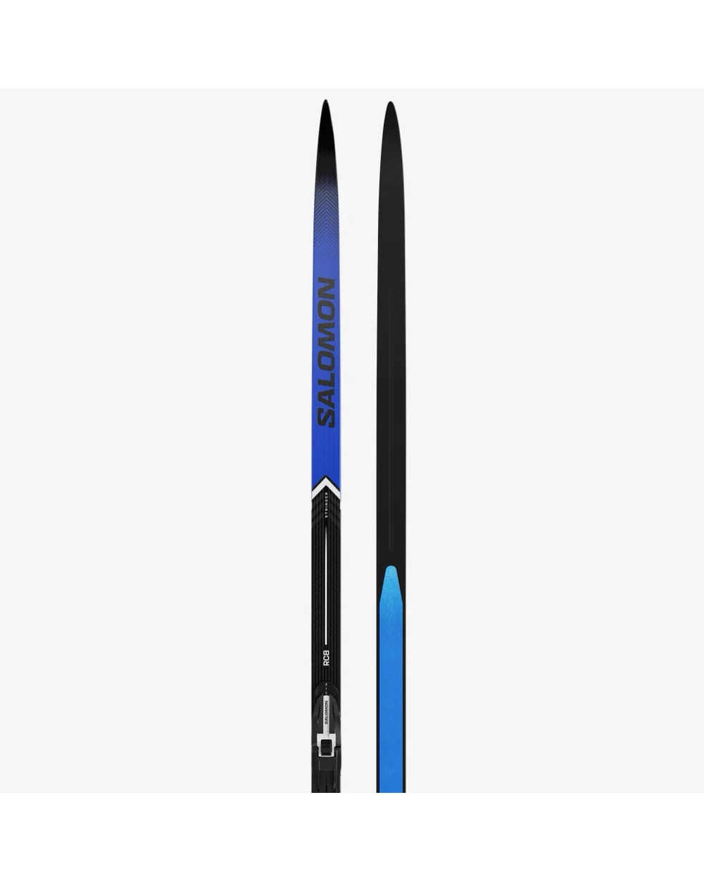 Salomon RC8 eSKIN Hard Classic Skis + Prolink Shift Bindings