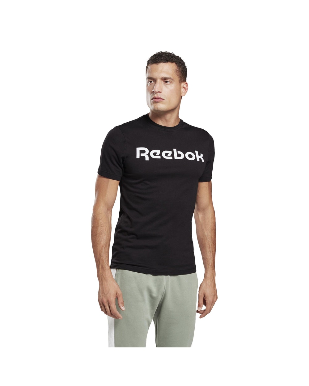 Reebok Linear Read Tee - Black - front