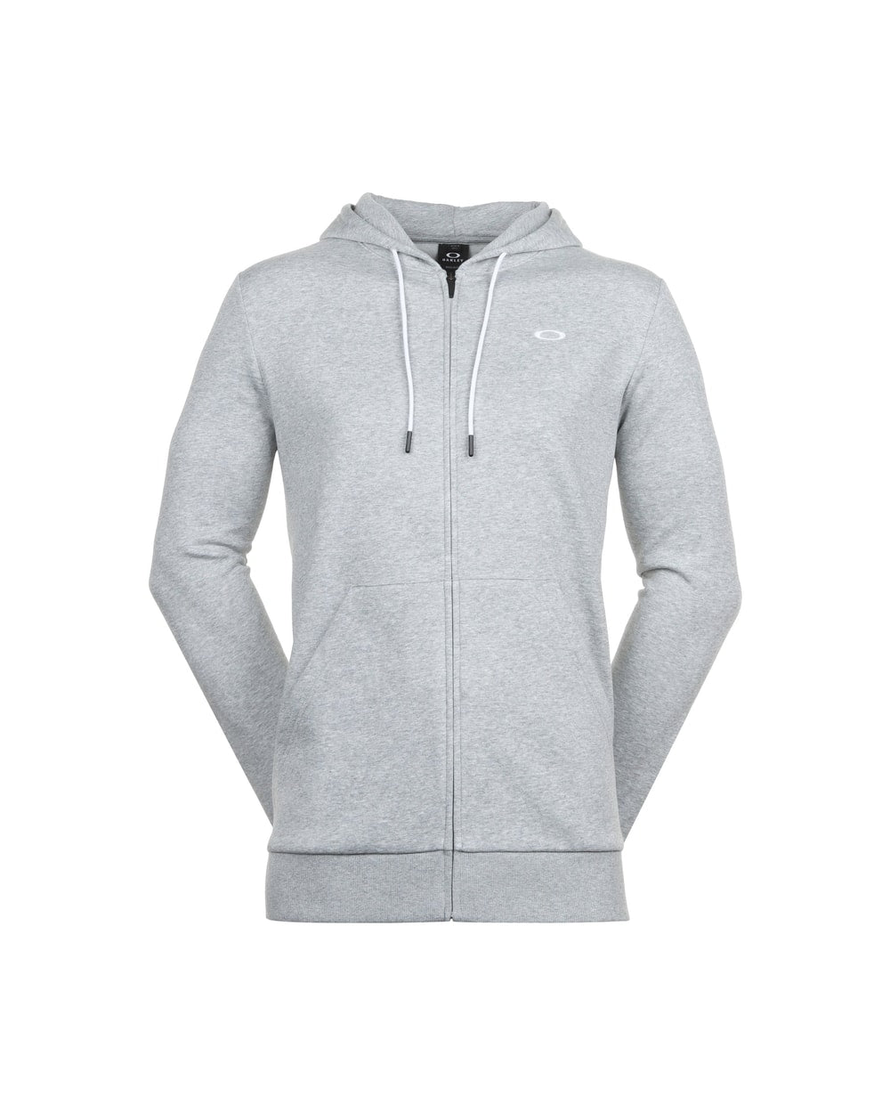 Oakley Relax Full Zip Hoodie 2.0 New Granite Heather - front