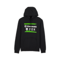 Fox x Kawasaki Pullover Hoodie Black front