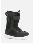RIDE Norris junior snowboard boot in Black, front view