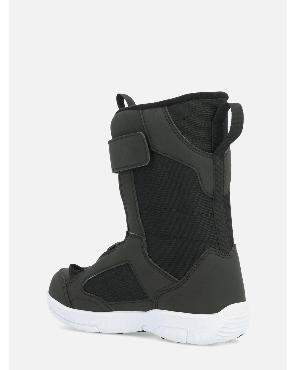 RIDE Norris junior snowboard boot in Black, rear view