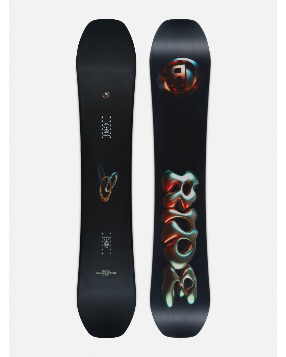 Ride Algorhythm Snowboard 2026 topsheet and base