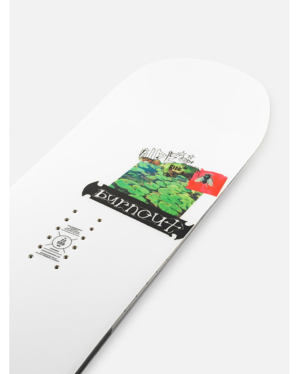 Ride Burnout Snowboard 2026 detail