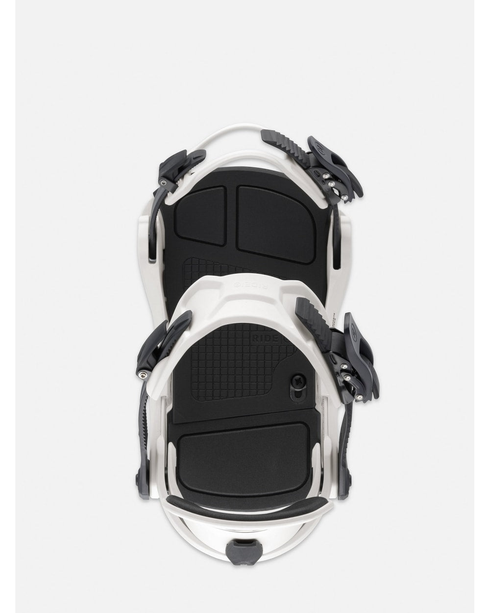 RIDE C-4 snowboard binding in White, detail view