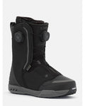 RIDE Lasso Pro snowboard boot in Black, front view
