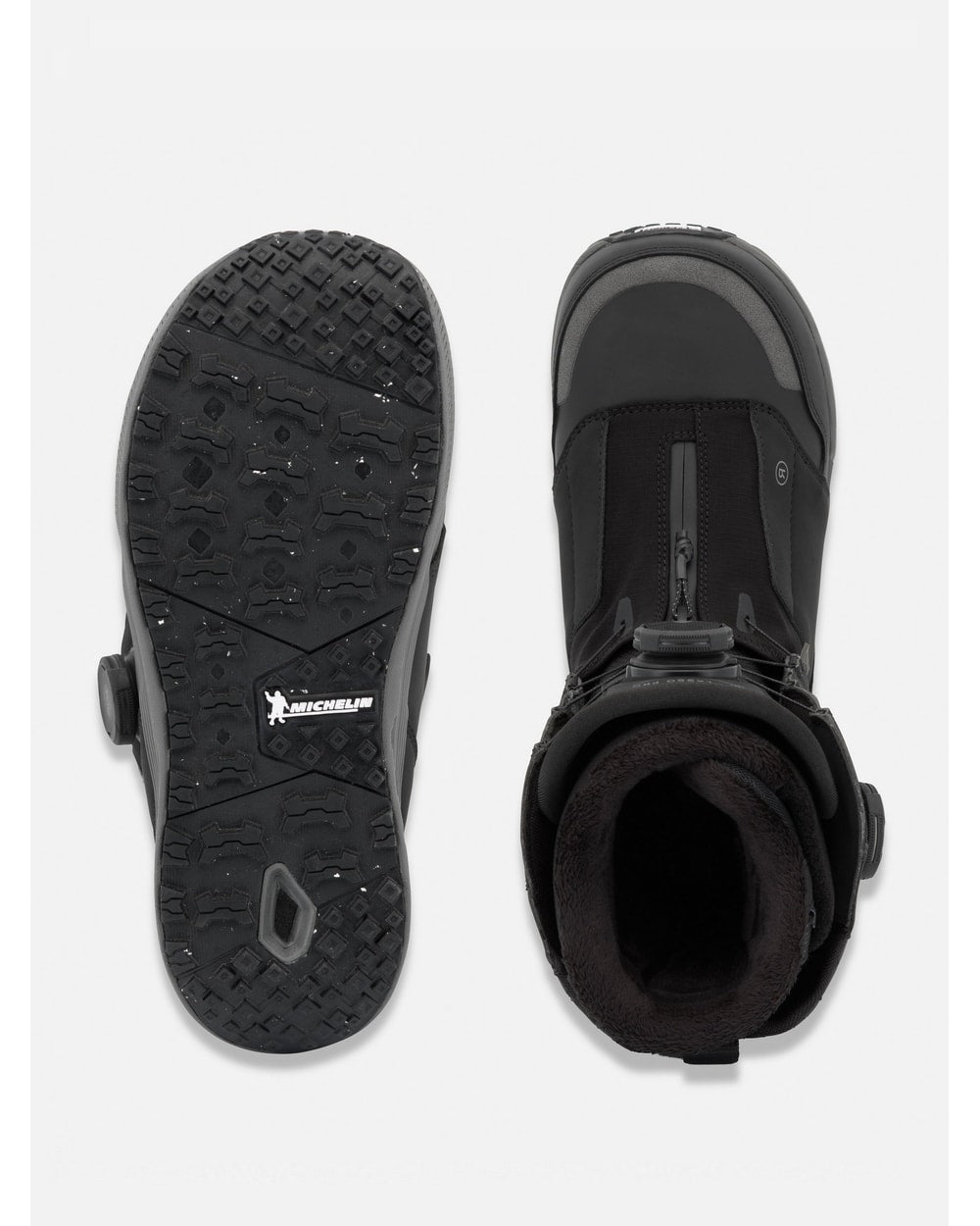 RIDE Lasso Pro snowboard boot in Black, sole detail