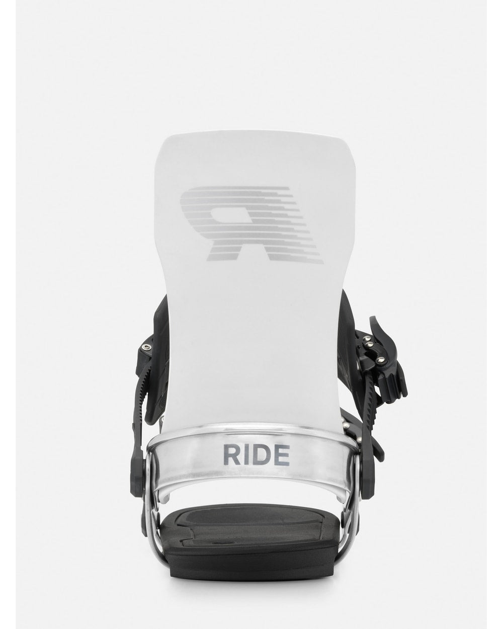 RIDE Specter snowboard binding in Chrome, side view