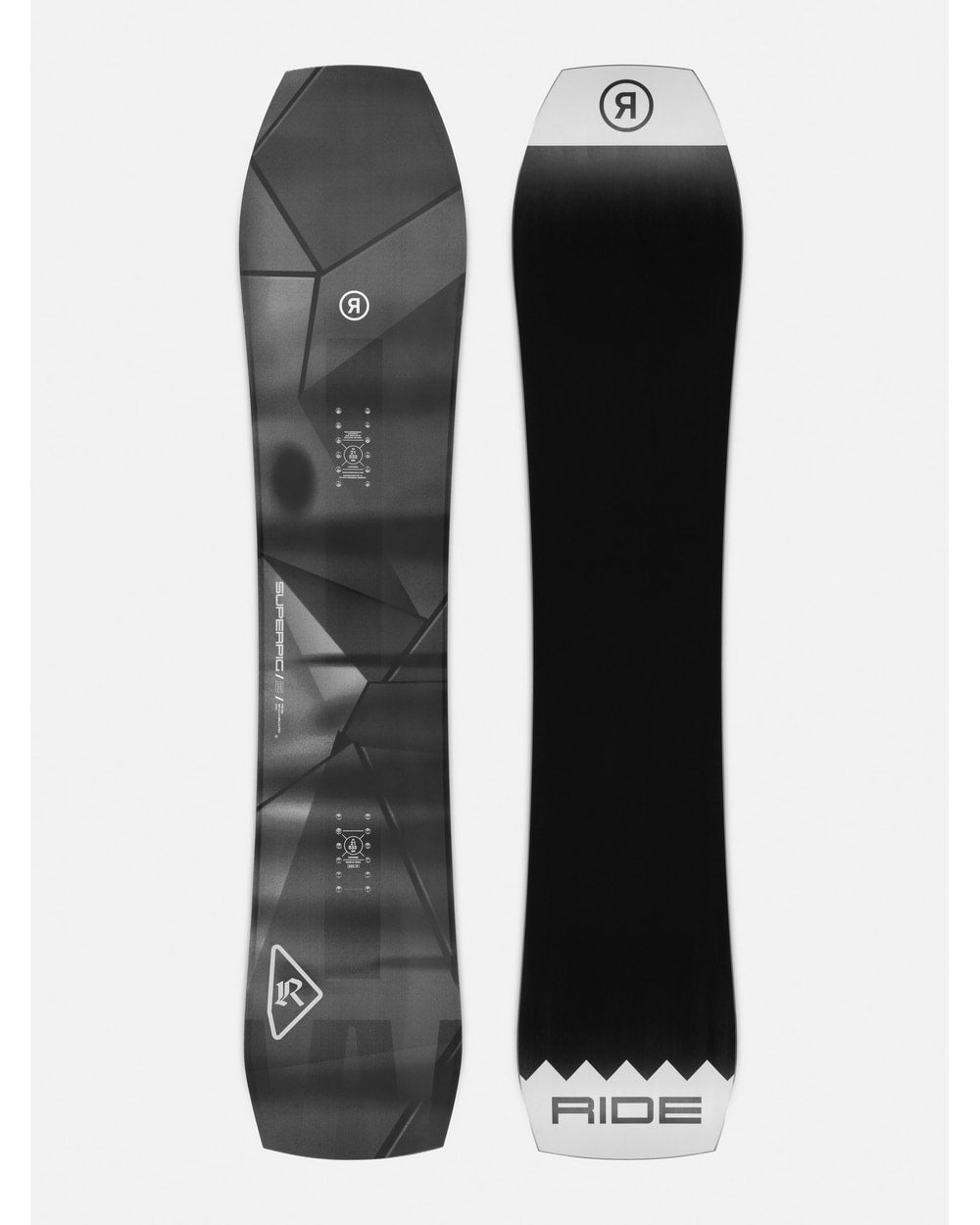 Ride SUPERPIG Snowboard 2026 topsheet and base