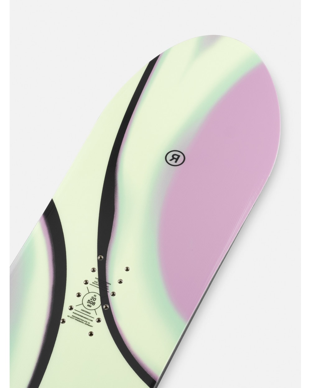 Ride Women's Compact Snowboard 2026 detail