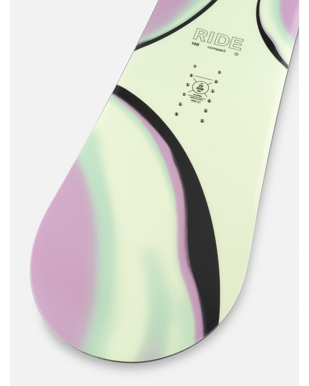 Ride Women's Compact Snowboard 2026 detail