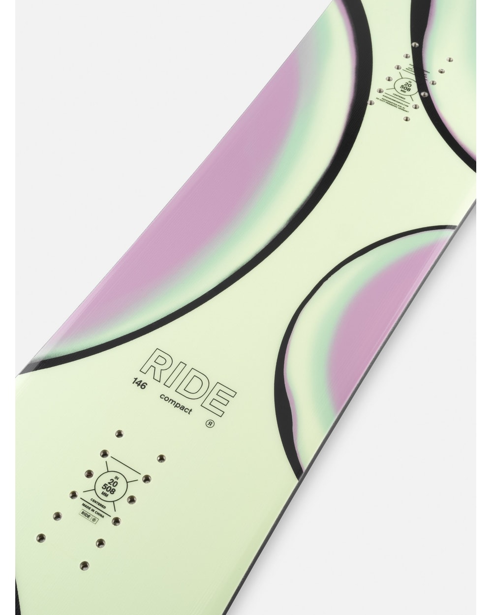 Ride Women's Compact Snowboard 2026 detail