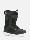 RIDE Norris junior snowboard boot in Black, front view