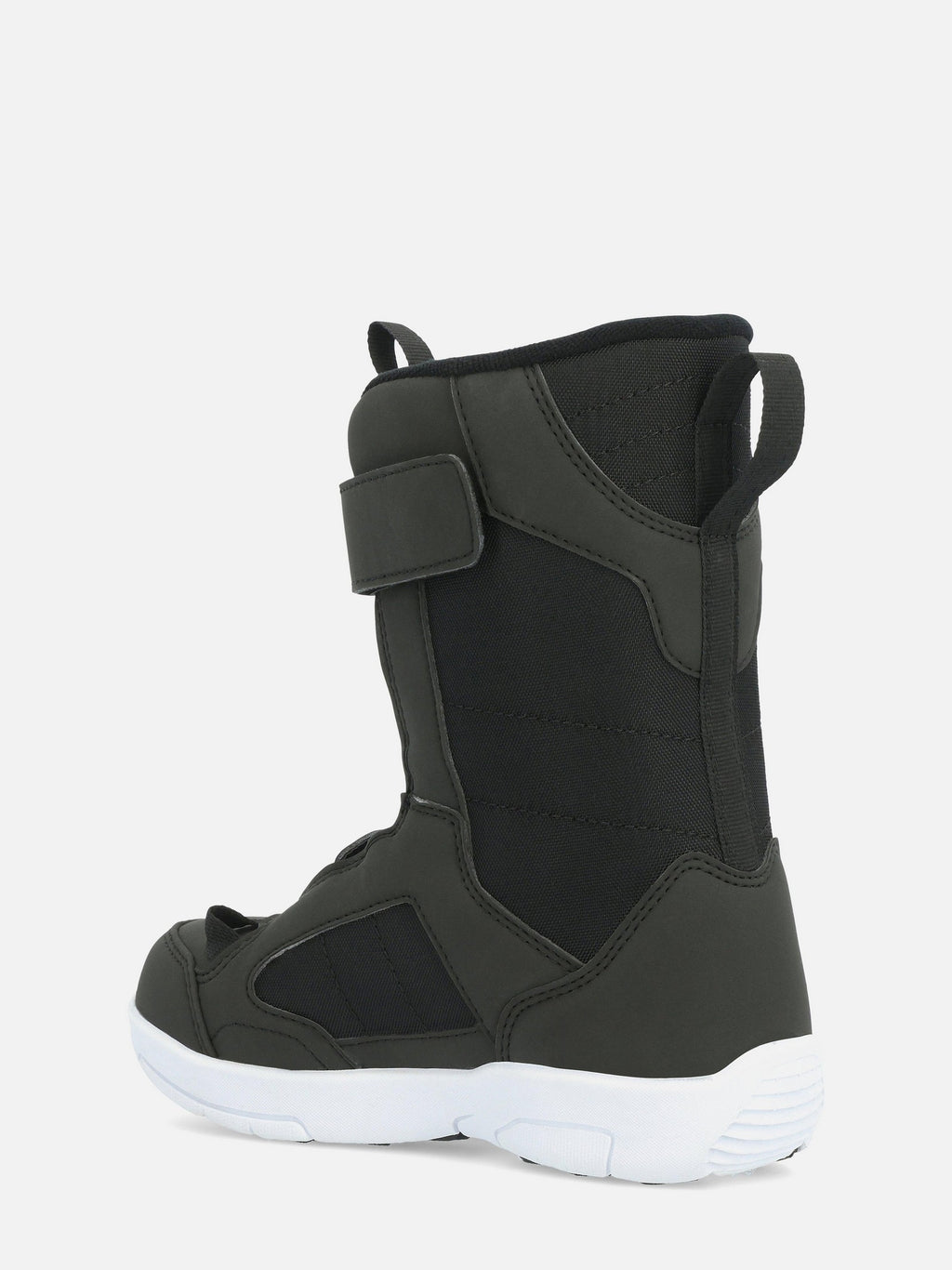 RIDE Norris junior snowboard boot in Black, rear view