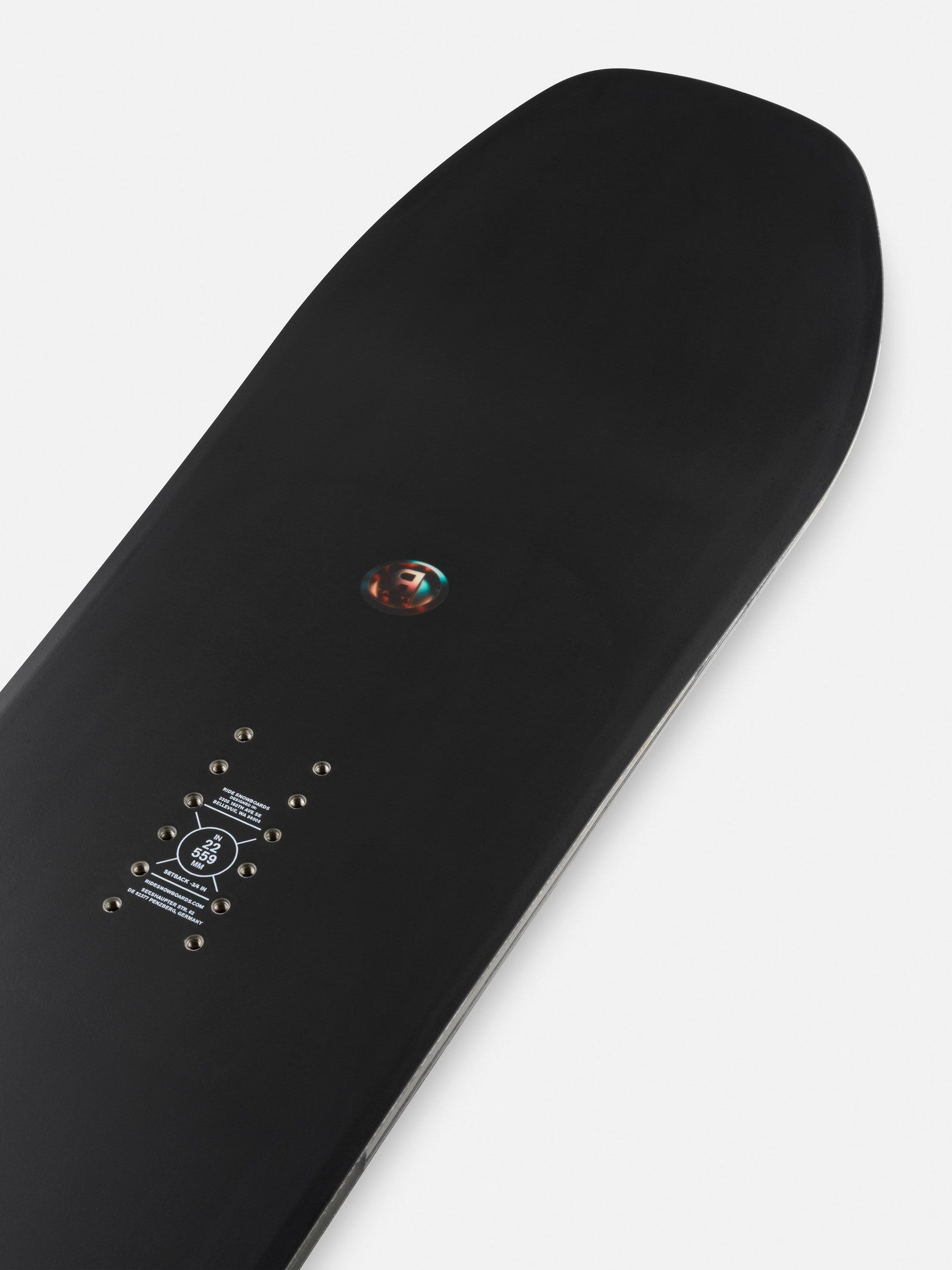 Ride Algorhythm Snowboard 2026 detail