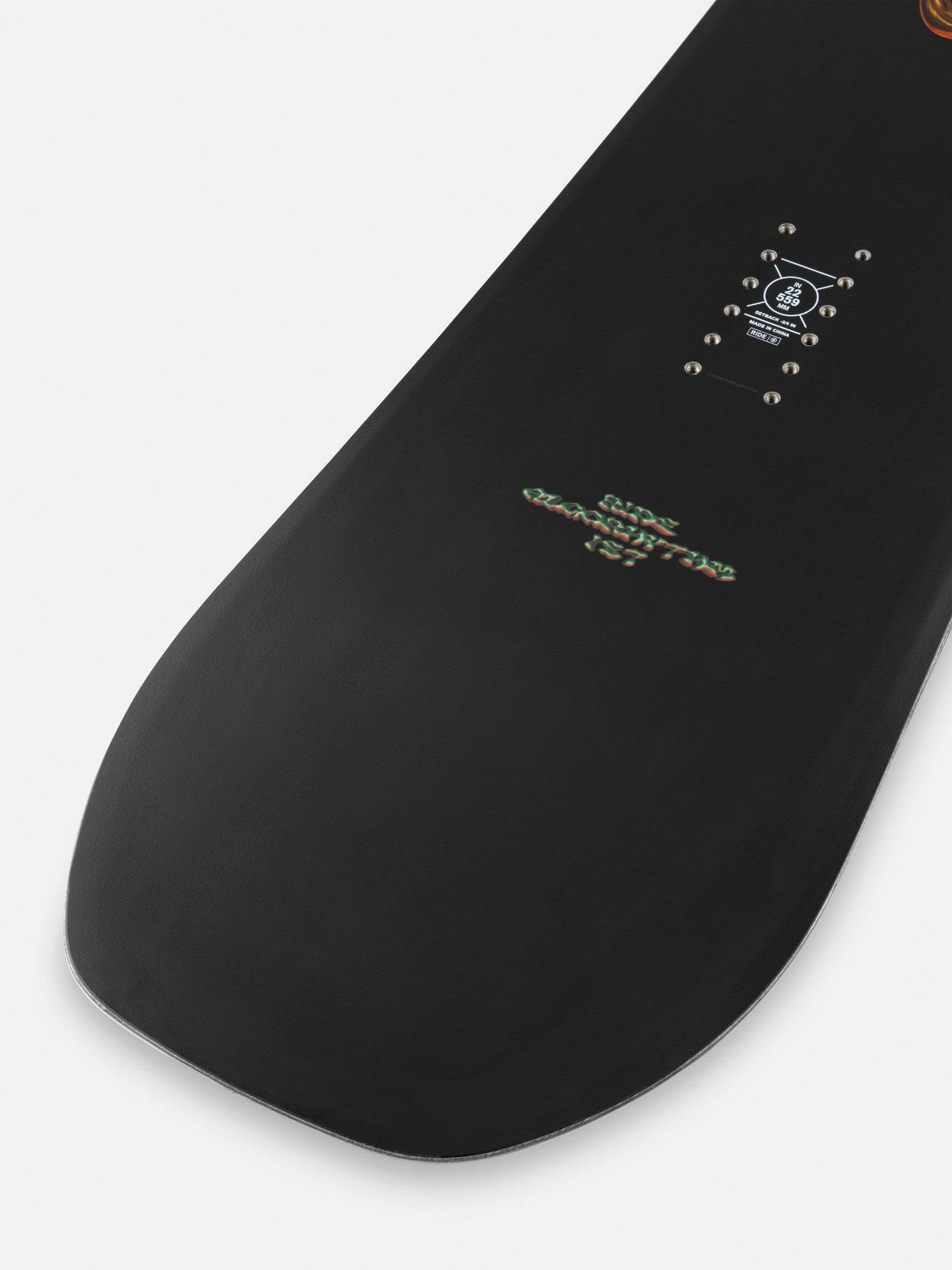 Ride Algorhythm Snowboard 2026 detail
