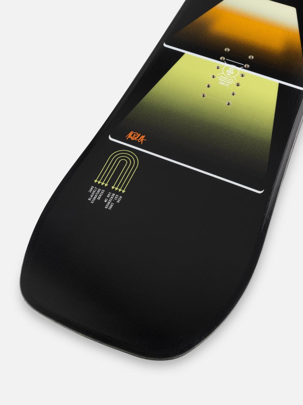 Ride Berzerker Snowboard 2026 detail