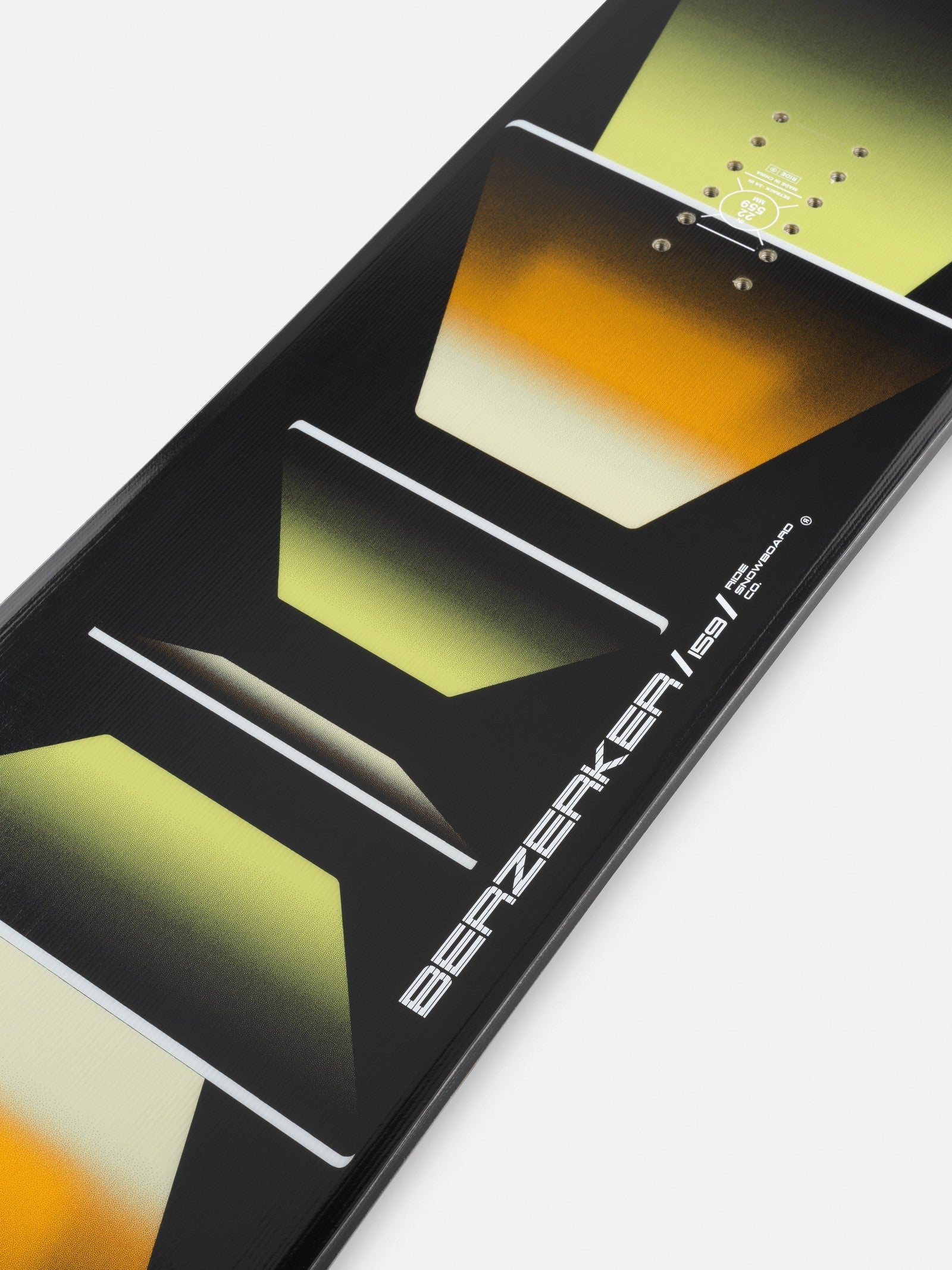 Ride Berzerker Snowboard 2026 detail