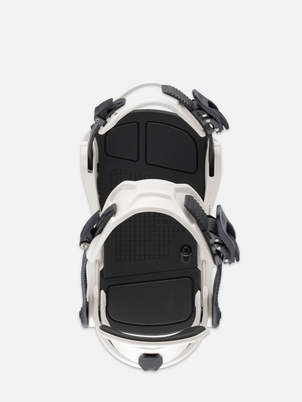RIDE C-4 snowboard binding in White, detail view