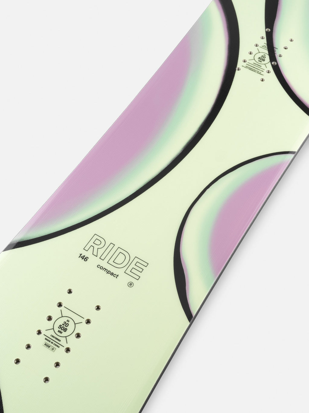 Ride Women's Compact Snowboard 2026 detail