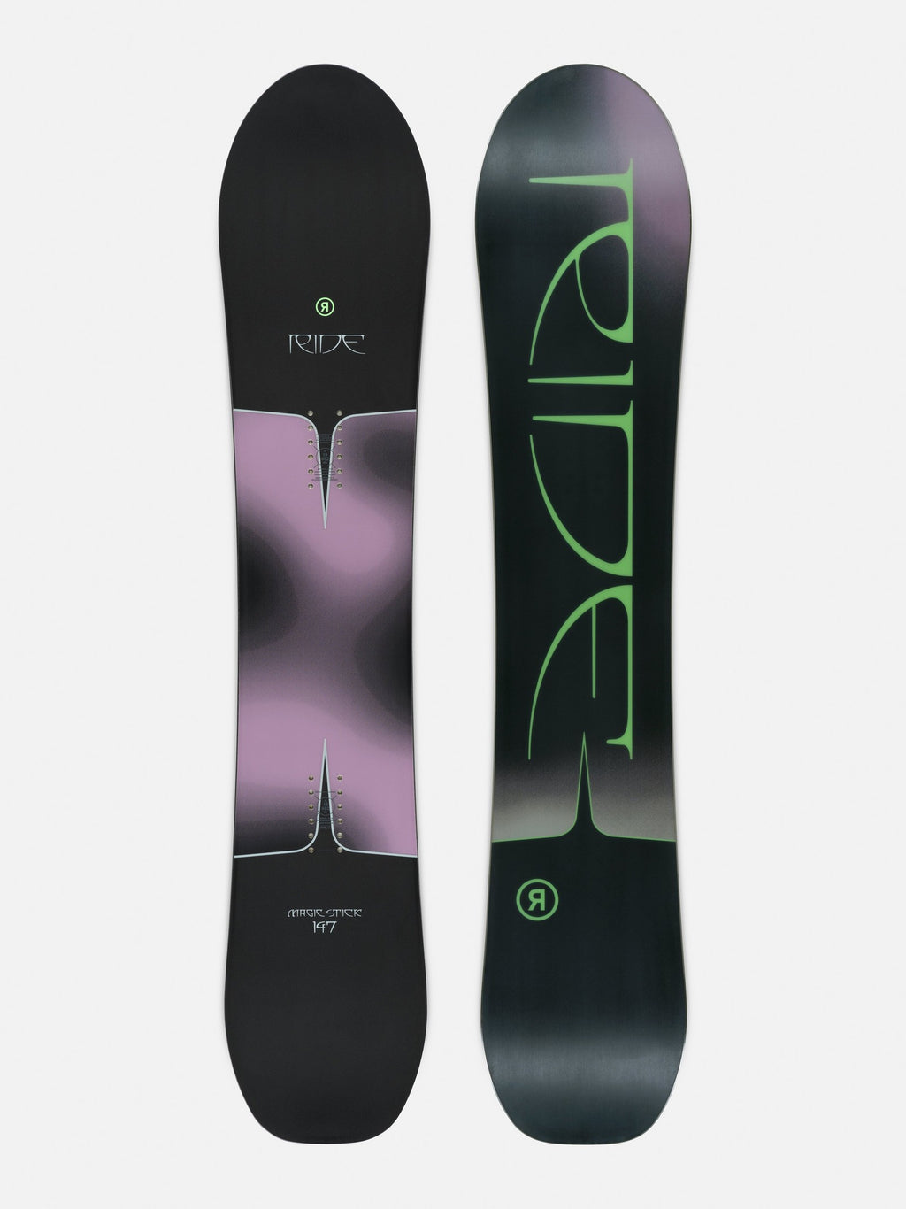 Ride Women's Magic Stick Snowboard 2026 topsheet and base