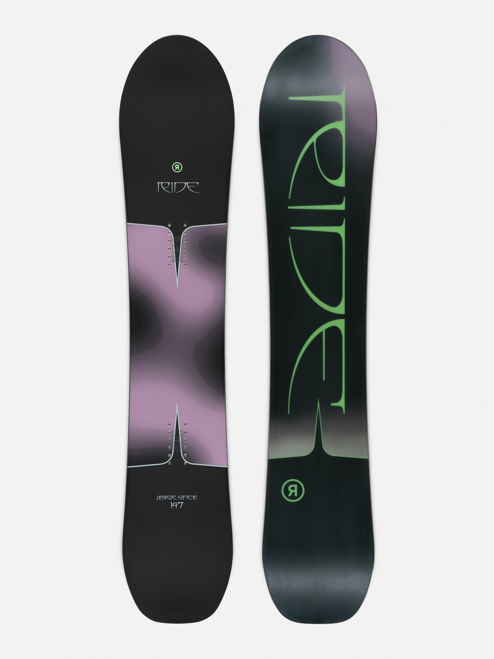 Ride Women's Magic Stick Snowboard 2026 topsheet and base