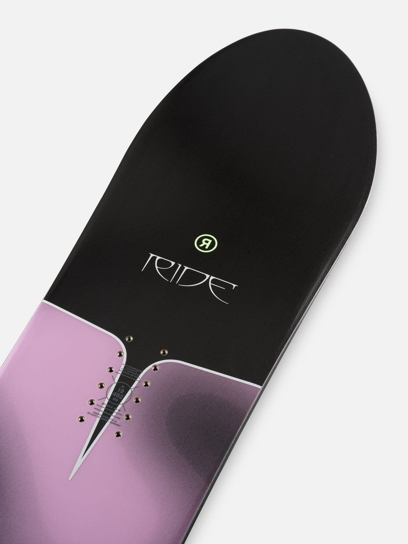 Ride Women's Magic Stick Snowboard 2026 detail