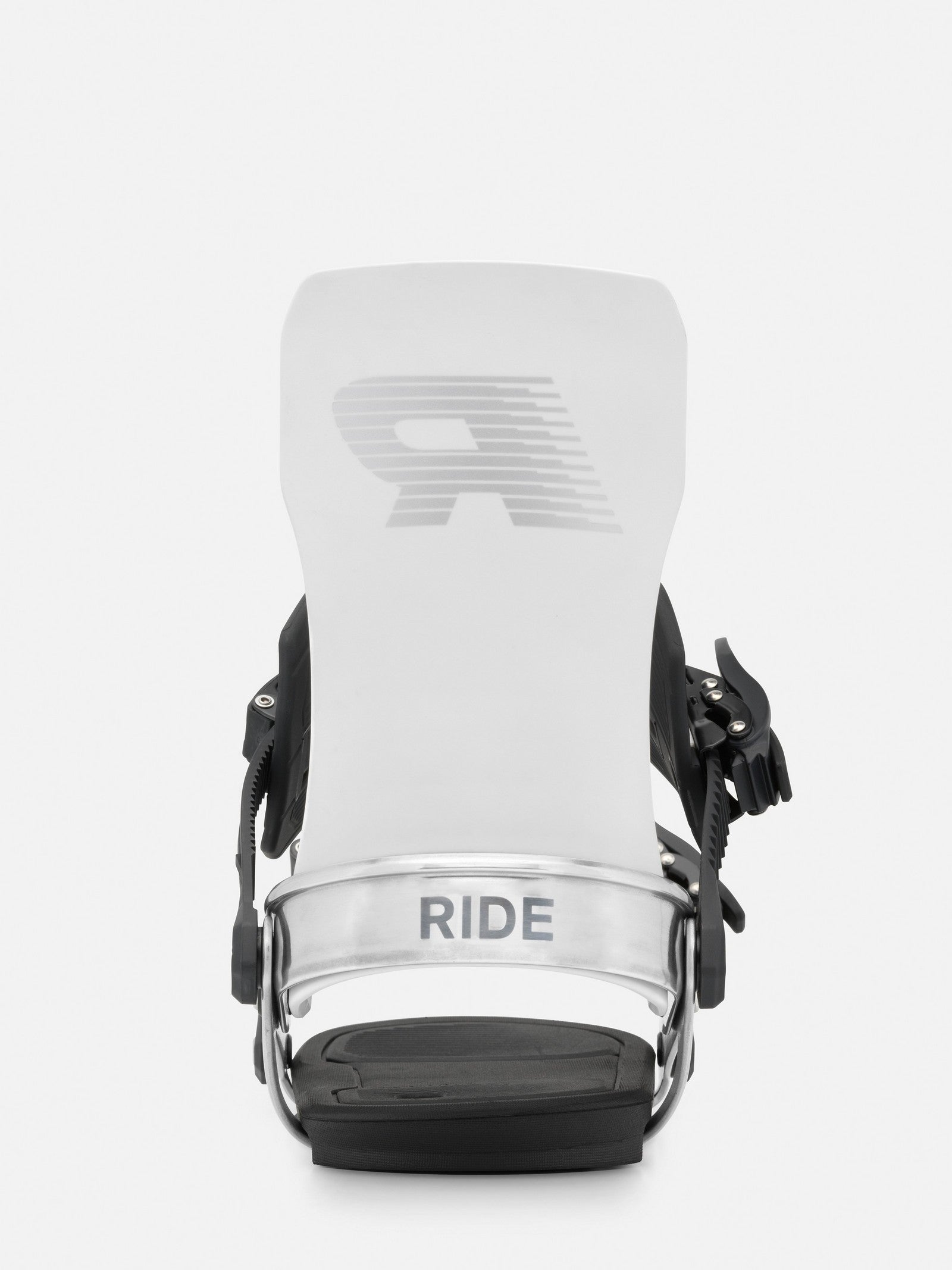 RIDE Specter snowboard binding in Chrome, side view