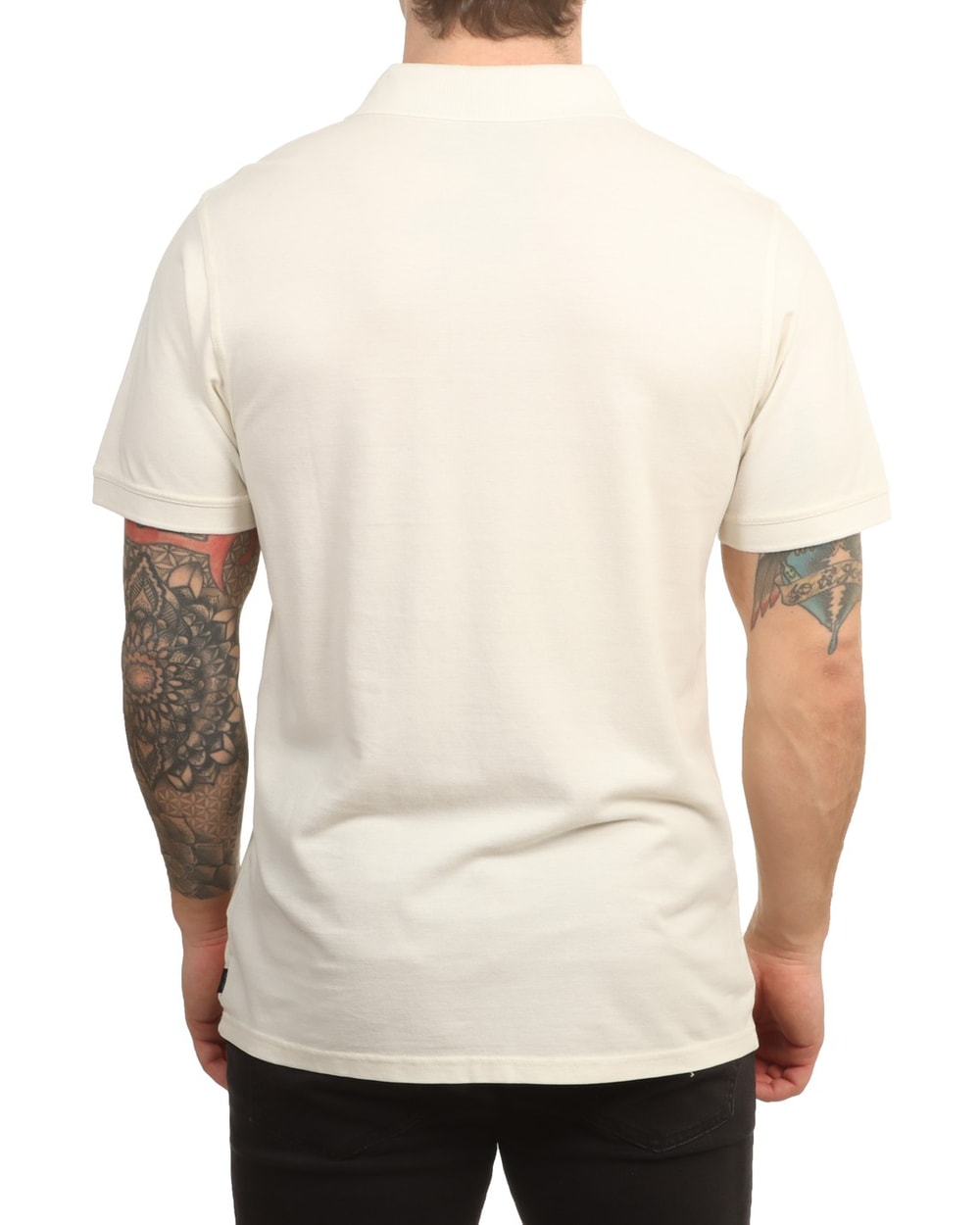 Rip Curl Faded Polo Shirt - Bone - back