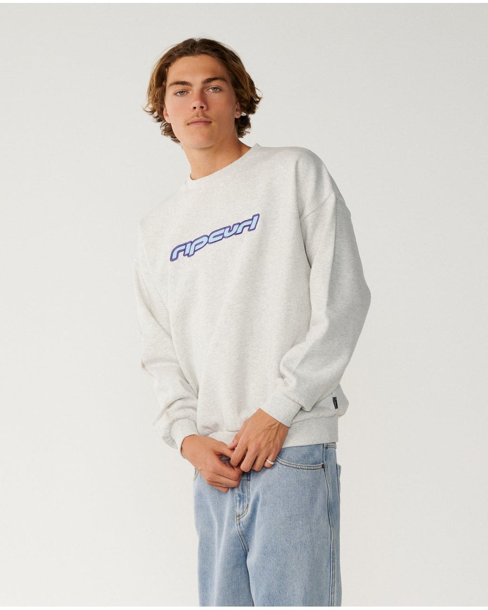 Rip Curl Men's Archive Crew - SPORTS MARLE