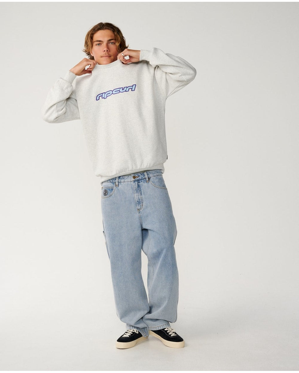 Rip Curl Men's Archive Crew - SPORTS MARLE