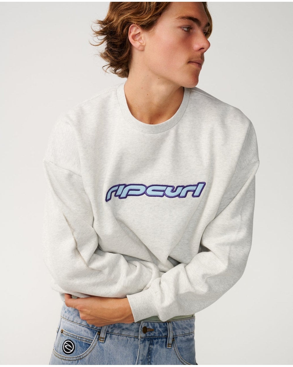 Rip Curl Men's Archive Crew - SPORTS MARLE