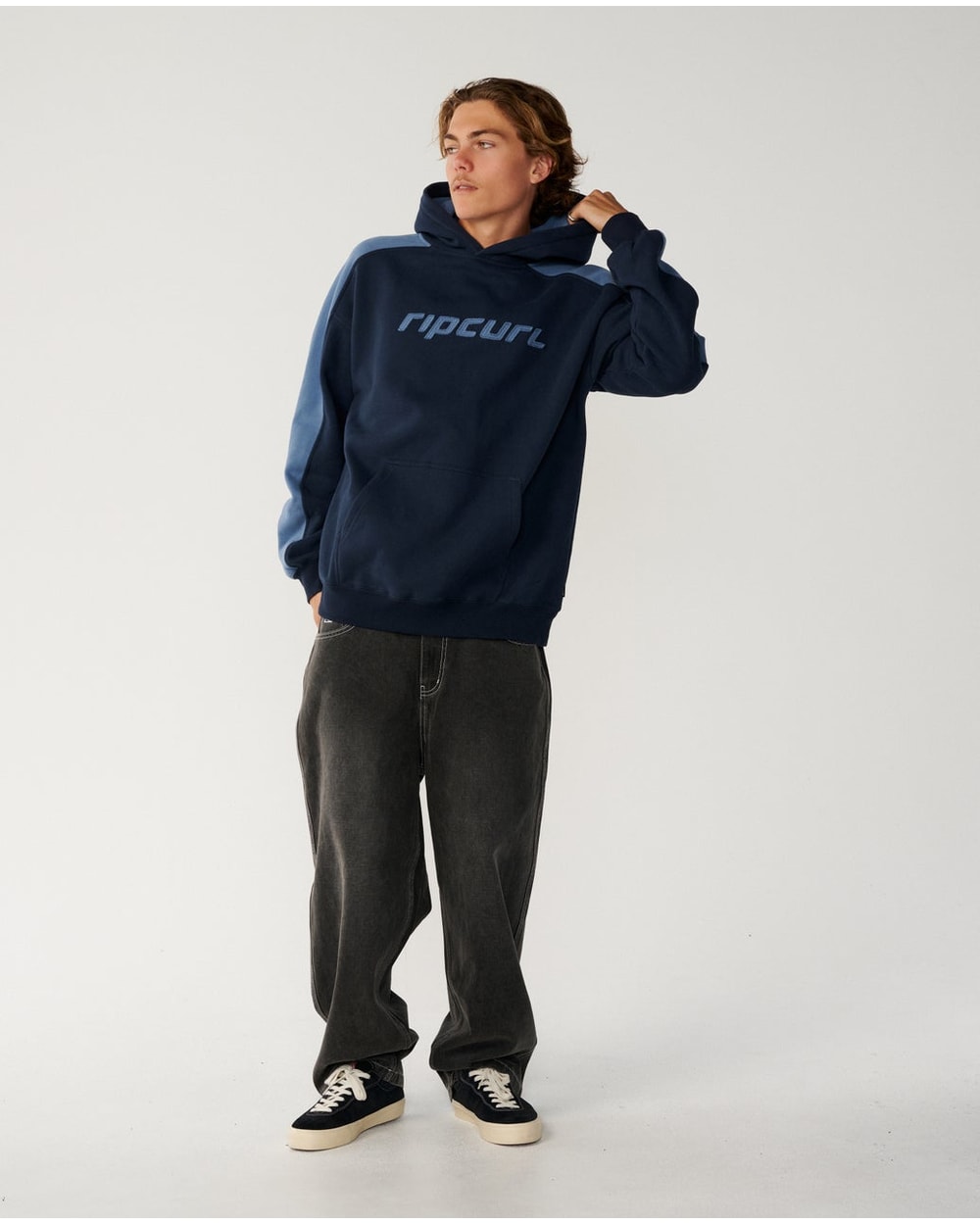 Rip Curl Men's Archive Panel Hood - DARK NAVY
