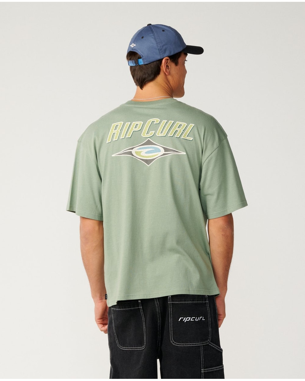 Rip Curl Men's Heritage Icon Tee - SAGE
