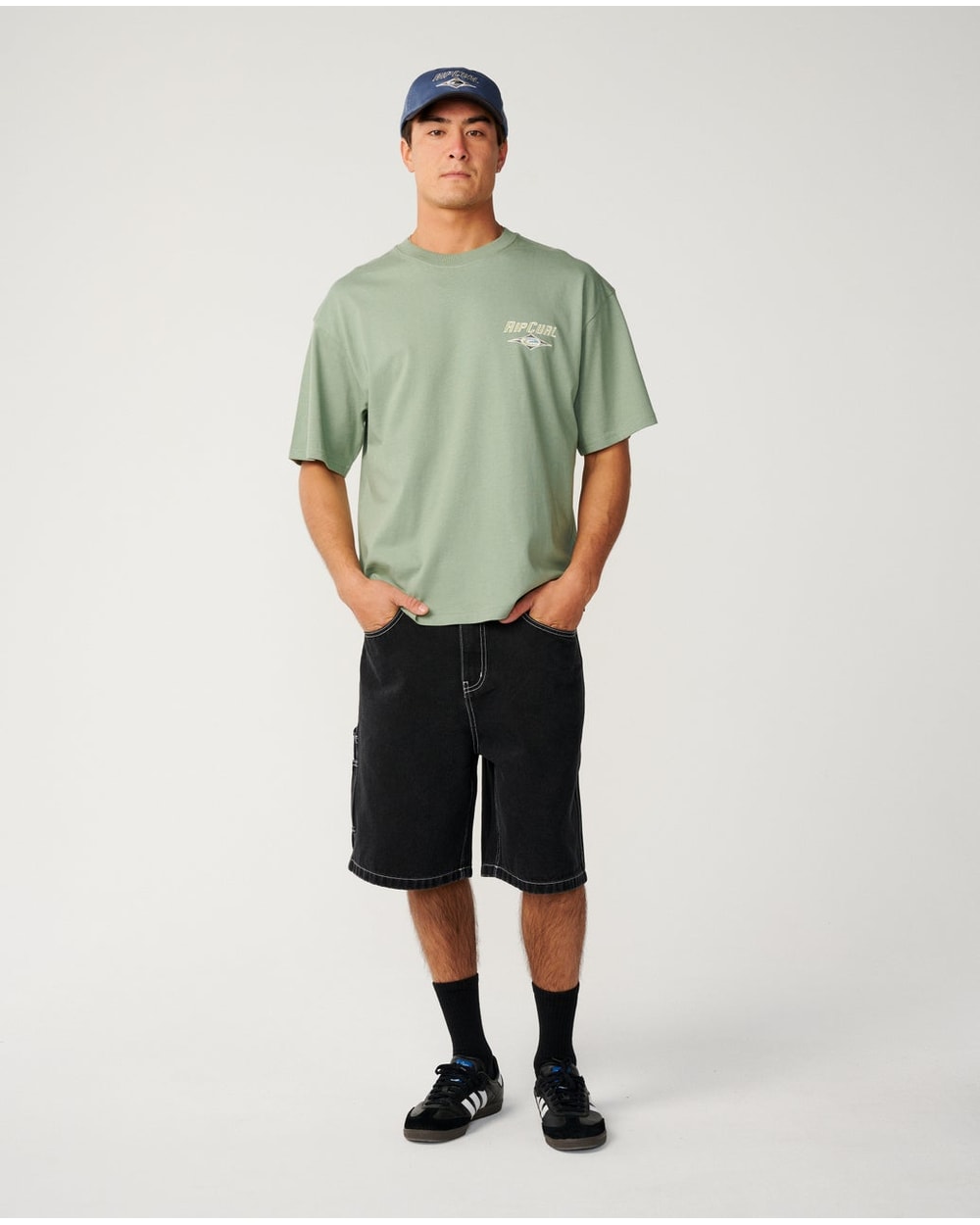 Rip Curl Men's Heritage Icon Tee - SAGE