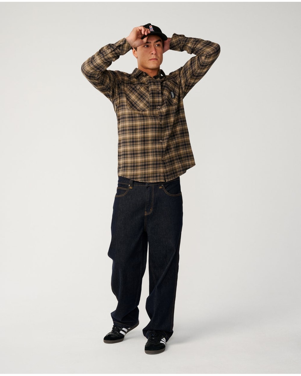 Rip Curl Men's S.Series Solucellair Flannel - BLACK