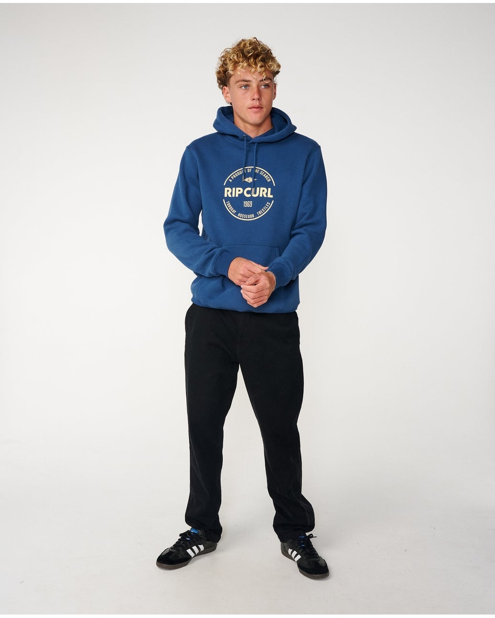 Rip Curl Men's Staple Hood - LIGHT NAVY