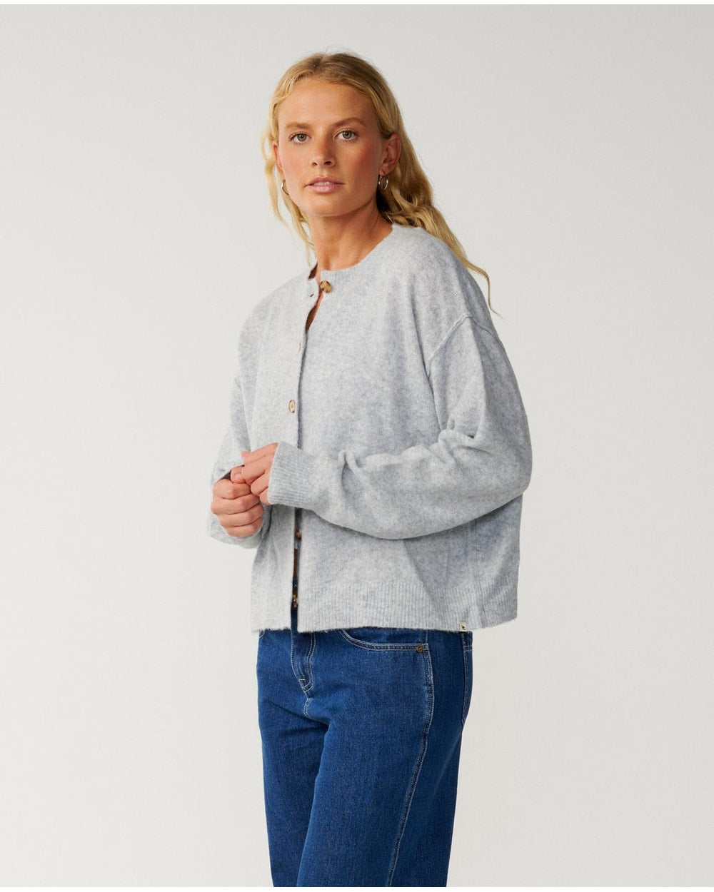 Rip Curl Women's Emily Cardi - GREY MARLE