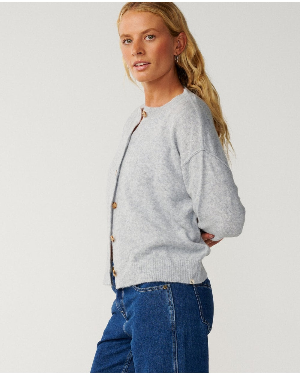 Rip Curl Women's Emily Cardi - GREY MARLE
