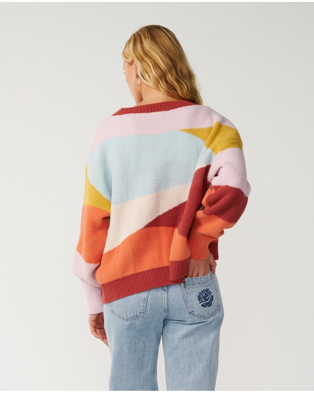 Rip Curl Women's Surf Revival Jacquard Cardi - MULTICO