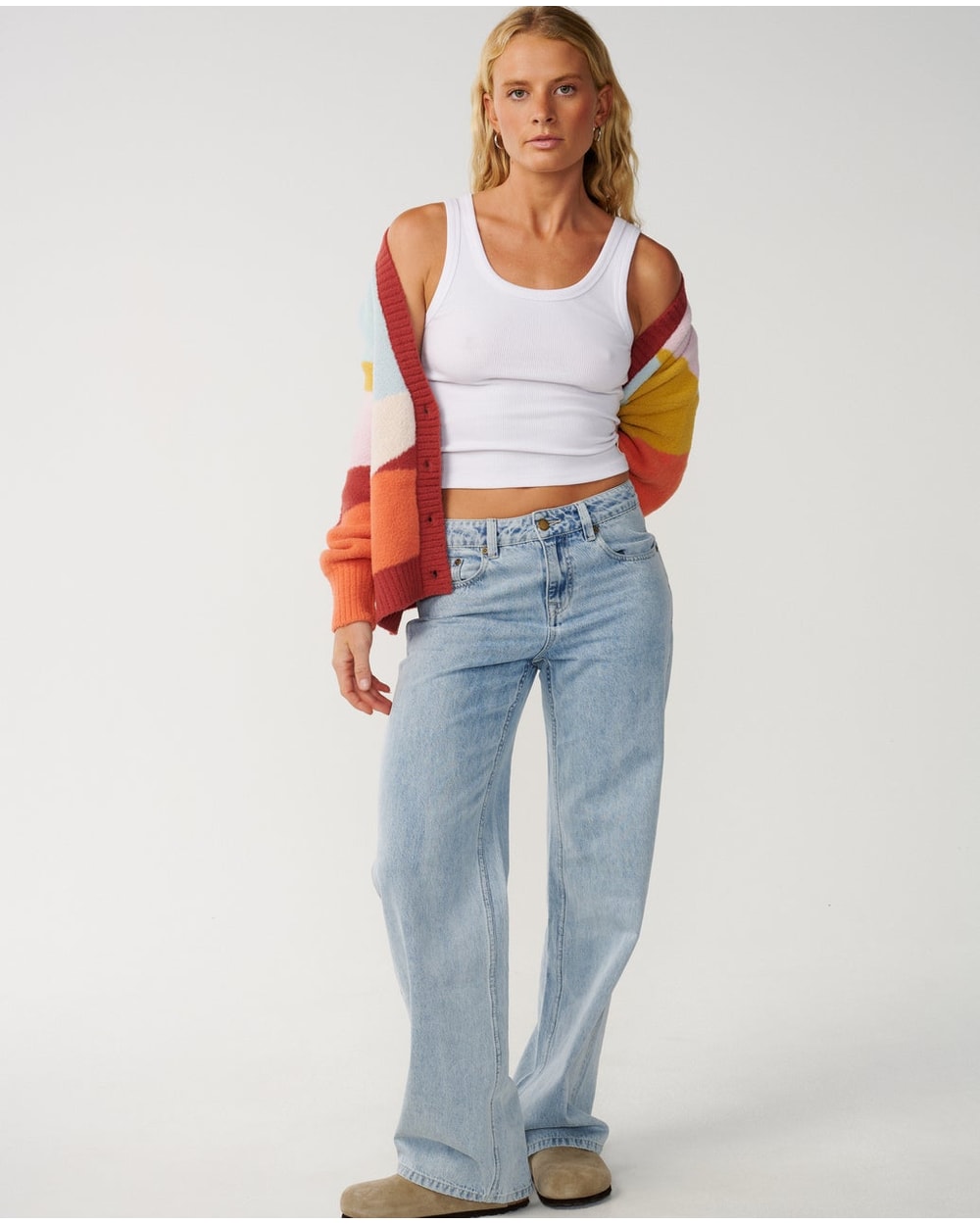Rip Curl Women's Surf Revival Jacquard Cardi - MULTICO