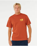 Ripcurl Men's Pacific Rinse Glass Off Short Sleeve Loose Tee