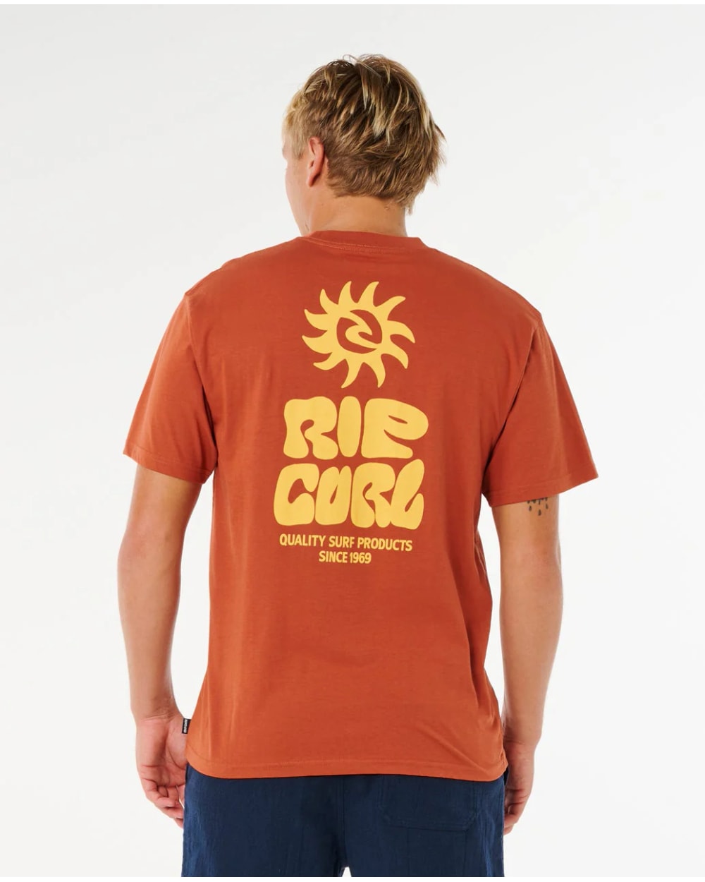 Ripcurl Men's Pacific Rinse Glass Off Short Sleeve Loose Tee