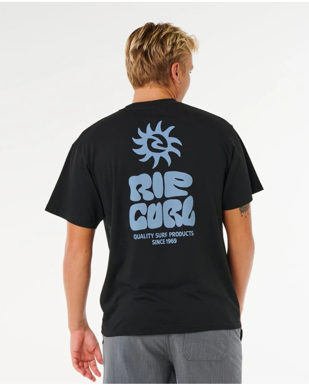 Ripcurl Men's Pacific Rinse Glass Off Short Sleeve Loose Tee