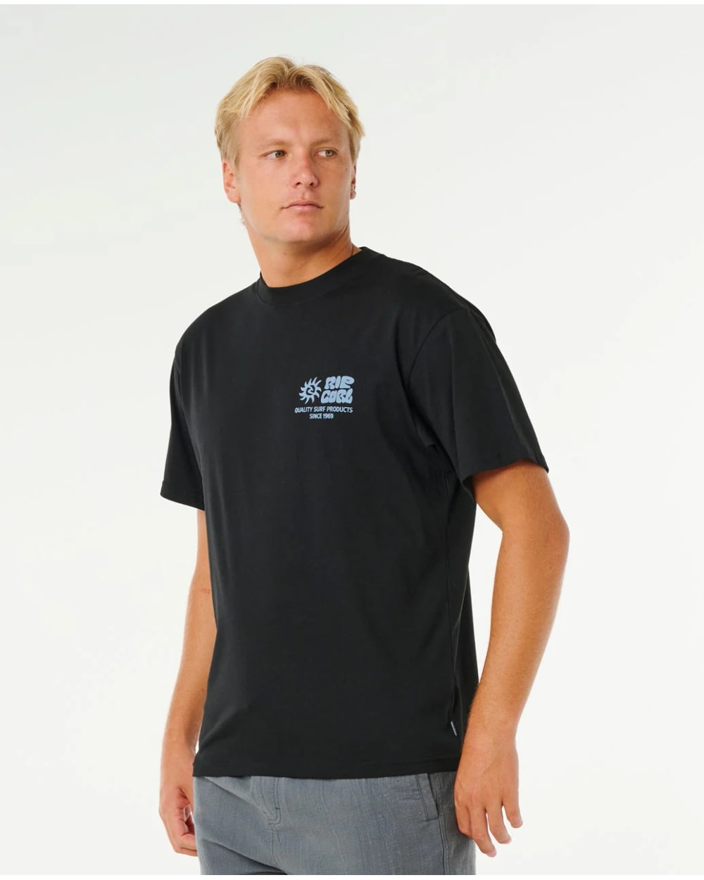 Ripcurl Men's Pacific Rinse Glass Off Short Sleeve Loose Tee