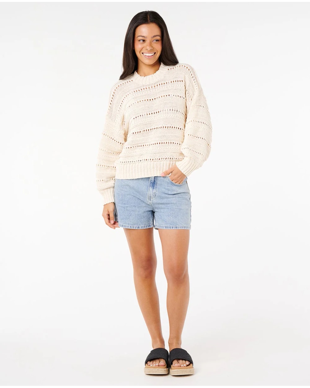 Rip Curl Women's Neon Isles Cotton Stripe Knit